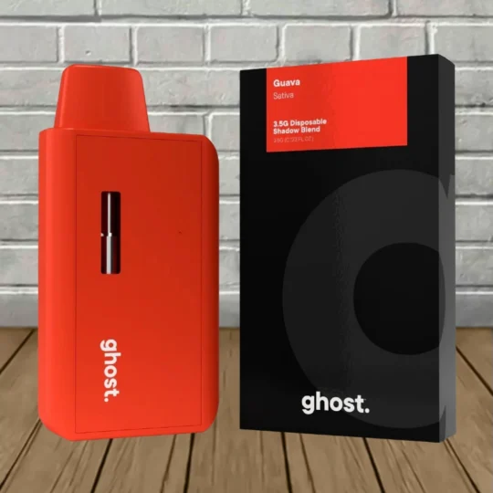 Ghost Shadow All-In-One D6 + THCa Disposable 3.5g-Guava -- Sativa -- DISPOSABLE