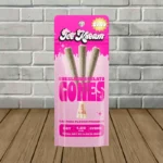 Ice Kream THCa Cones Prerolls 4.5g-Bubblegum Gelato -- Hybrid -- 3ct Preroll Pack