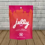 Jelly Delta-8 Gummies 600mg-Peach + Watermelon -- 2ct Single Pack