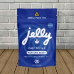 Jelly Space Series Pure Delta-8 Gummies 6000mg-Neptune Berry -- Hybrid -- 20ct Single Pack
