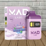 Mad Labs THCa Diamond Sauce Disposable 2g-Grape Gushers -- Indica -- DISPOSABLE