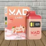 Mad Labs THCp Live Resin Disposable 2g-White Peach -- Sativa -- DISPOSABLE