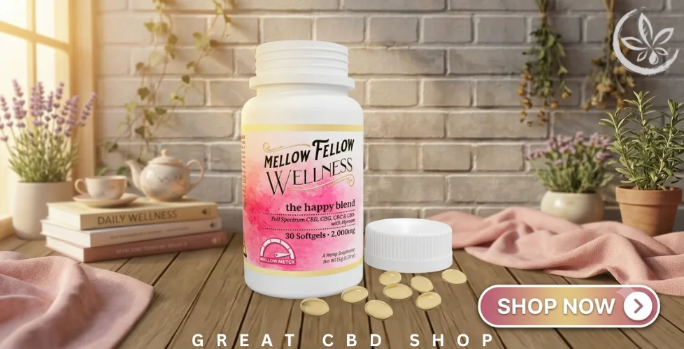 Mellow Fellow Softgel Wellness Capsules