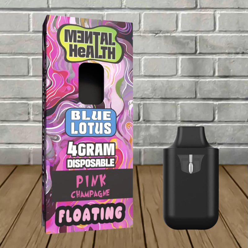 Mental Health Blue Lotus Disposable 4g-Pink Champange -- Floating -- DISPOSABLE