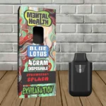 Mental Health Blue Lotus Disposable 4g-Strawberry Splash -- Exhilaration -- DISPOSABLE
