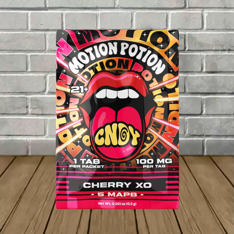 Motion Potion 5-MAPB CNDY Tablets 100mg-Cherry XO -- 1ct Single Pack