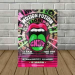Motion Potion 5-MAPB CNDY Tablets 100mg-Strawberry Strobe -- 1ct Single Pack