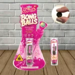 NUMB Hemp Flower + Extract Bong Balls-Pink Pearl -- Hybrid -- 5ct