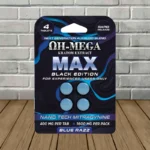 OH-MEGA MAX-NANO-MIT Kratom Extract Tablets 1600mg-Blue Razz -- 4ct Bister Pack