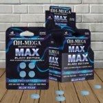 OH-MEGA MAX-NANO-MIT Kratom Extract Tablets 1600mg-Blue Razz -- 4ct x 10 = 40 Tablets BULK CASE