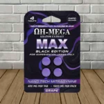 OH-MEGA MAX-NANO-MIT Kratom Extract Tablets 1600mg-Grape -- 4ct Single Blister