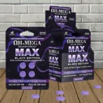 OH-MEGA MAX-NANO-MIT Kratom Extract Tablets 1600mg-Grape -- 4ct x 10 = 40 Tablets BULK CASE