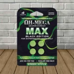 OH-MEGA MAX-NANO-MIT Kratom Extract Tablets 1600mg-Green Apple -- 4ct Single Blister