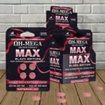 OH-MEGA MAX-NANO-MIT Kratom Extract Tablets 1600mg-Watermelon -- 4ct x 10 = 40 Tablets BULK CASE