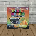 Pixie Blue Lotus Bites 3000mg-Sour Pineapple Mango -- 2ct Single Pack