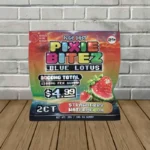 Pixie Blue Lotus Bites 3000mg-Strawberry Watermelon -- 2ct Single Pack