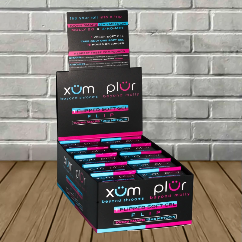 Plur 5-MAPB Beyond Molly Booster Pack 10ct-10ct x 10 = 100 Capsules BULK CASE
