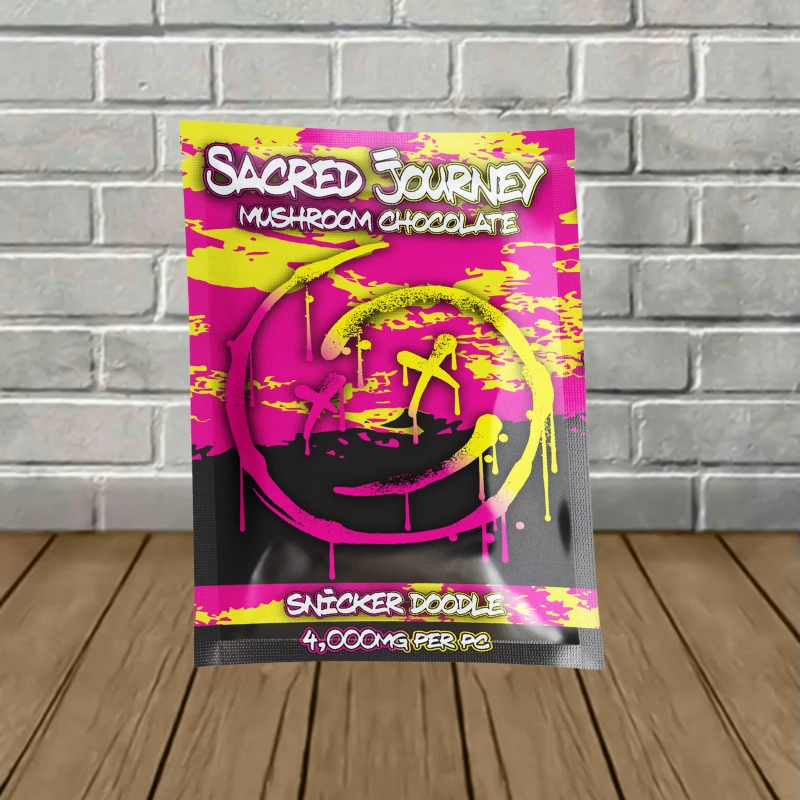 Sacred Journey Super Potent Mushroom Chocolates 4000mg-Snicker Doodle -- 1ct Single Pack