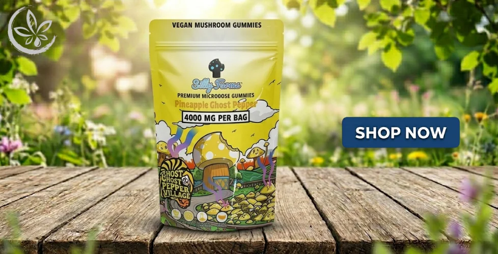 Silly Farms Premium Microdose Magic Mushroom Gummies 4000mg