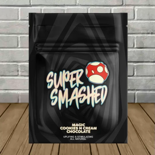 Super Smashed Mushroom Chocolate Bar 1.5g-Cookies & Cream