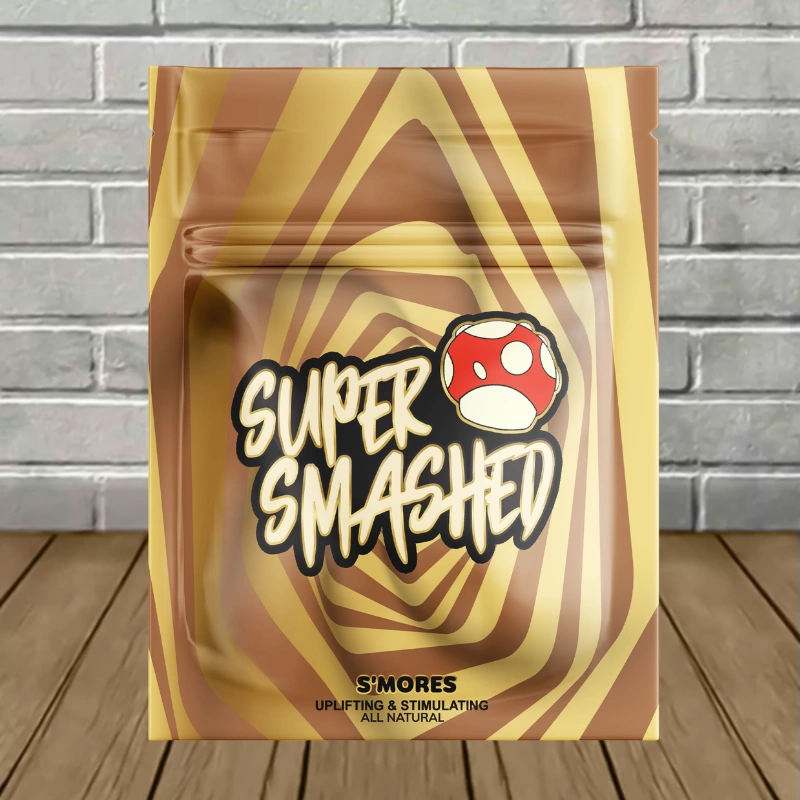 Super Smashed Mushroom Chocolate Bar 4g-Smores