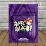 Super Smashed Mushroom Chocolate Gems 5g-Milk Chocolate