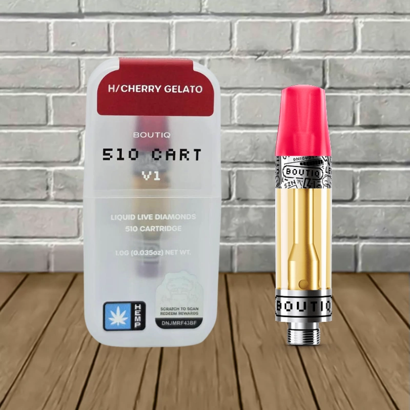 Boutiq 510 Switch Glow V1 Cartridge-Cherry Gelato -- Hybrid -- CARTRIDGE