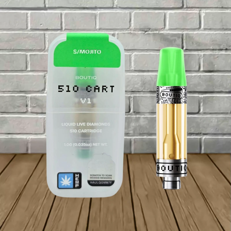 Boutiq 510 Switch Glow V1 Cartridge-Mojito -- Sativa -- CARTRIDGE