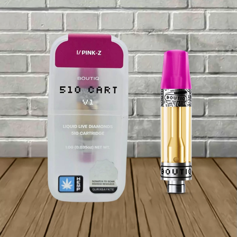 Boutiq 510 Switch Glow V1 Cartridge-Pink-Z -- Indica -- CARTRIDGE