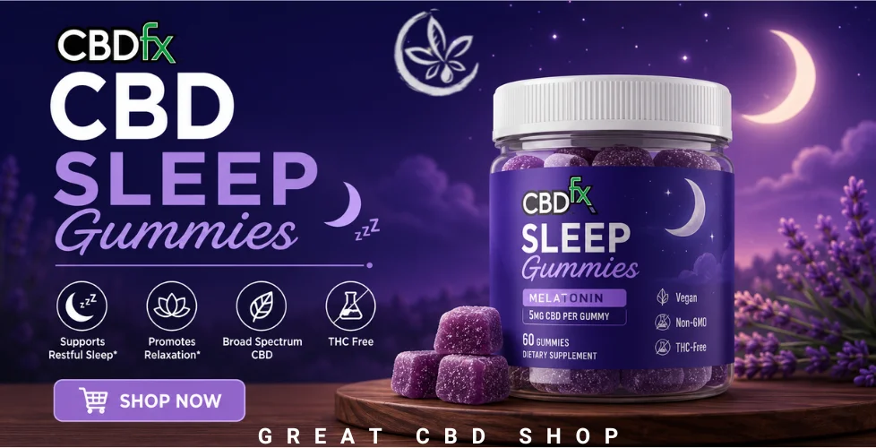 CBDfx CBD Sleep Gummies