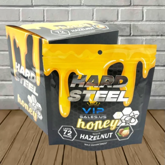 Hard Steel Male Enhancement Honey Gummy 12ct