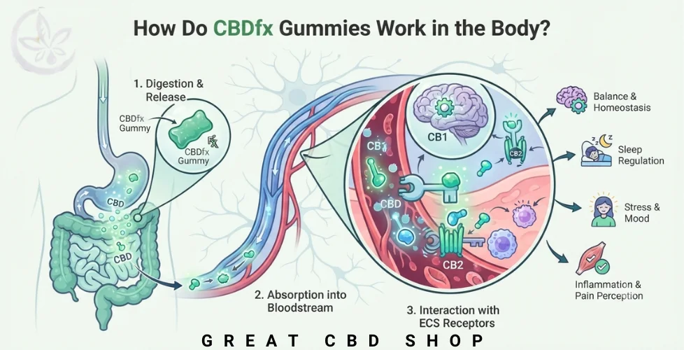 How Do CBDfx Gummies Work in the Body