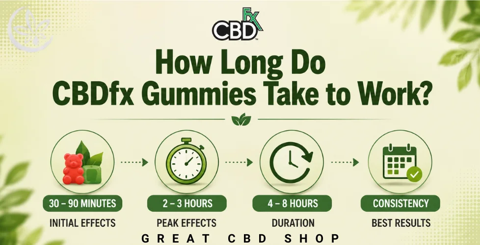 How Long Do CBDfx Gummies Take to Work