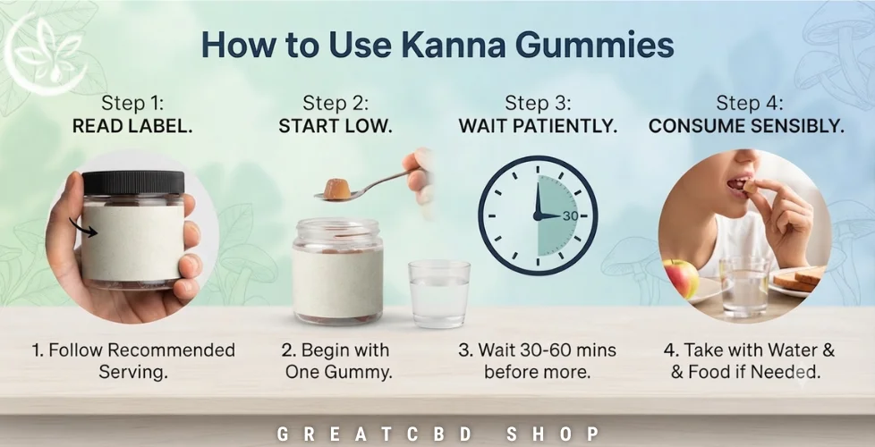 How to Use Kanna Gummies