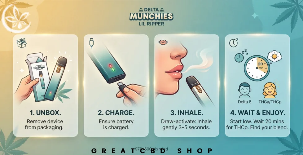 How to Use Munchies Lil Ripper