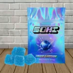 SOHI Kanna Social Gummies 720mg - Blue Razz -- 12ct Pack