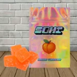 SOHI Kanna Social Gummies 720mg - Peach -- 12ct Pack