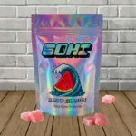 SOHI Kanna Social Gummies 720mg - Watermelon -- 12ct Pack