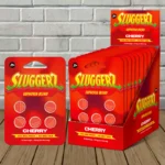 Sluggerz Euphoria Blend High Potency Alkaloids 250mg-Cherry -- 5ct x 10 = 50 Tablets BULK CASE