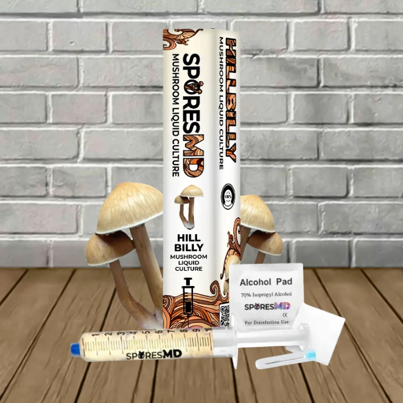 SporesMD Hill Billy Mushroom Liquid Culture 10ml