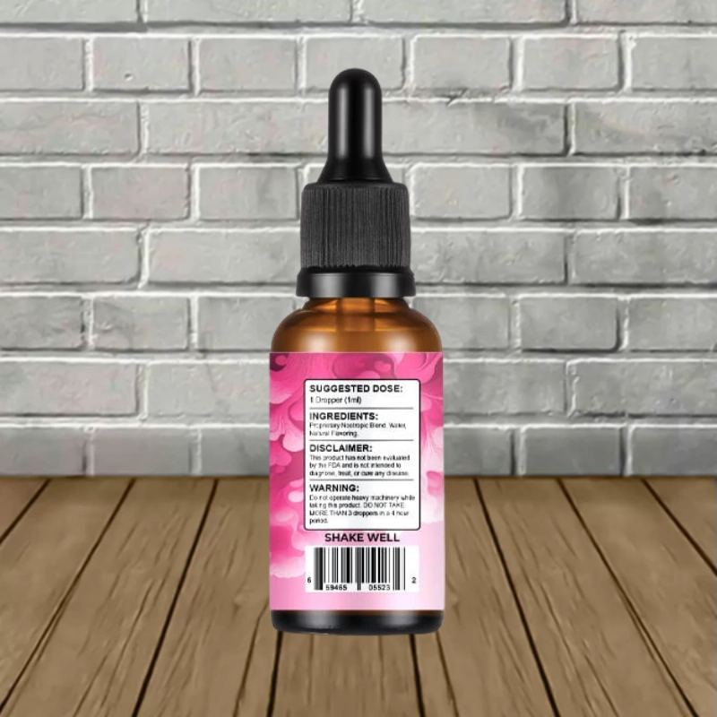 SporesMD Microdose Mushroom Infused Tincture 15000mg-Strawberry -back