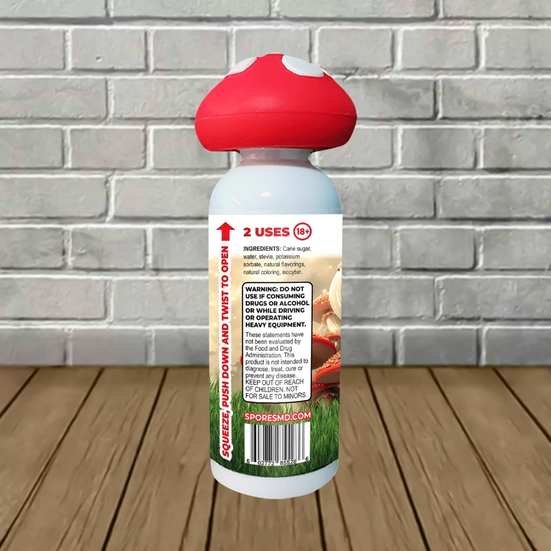 SporesMD NutroRX Trips Berry Shot 60ml Ingredients