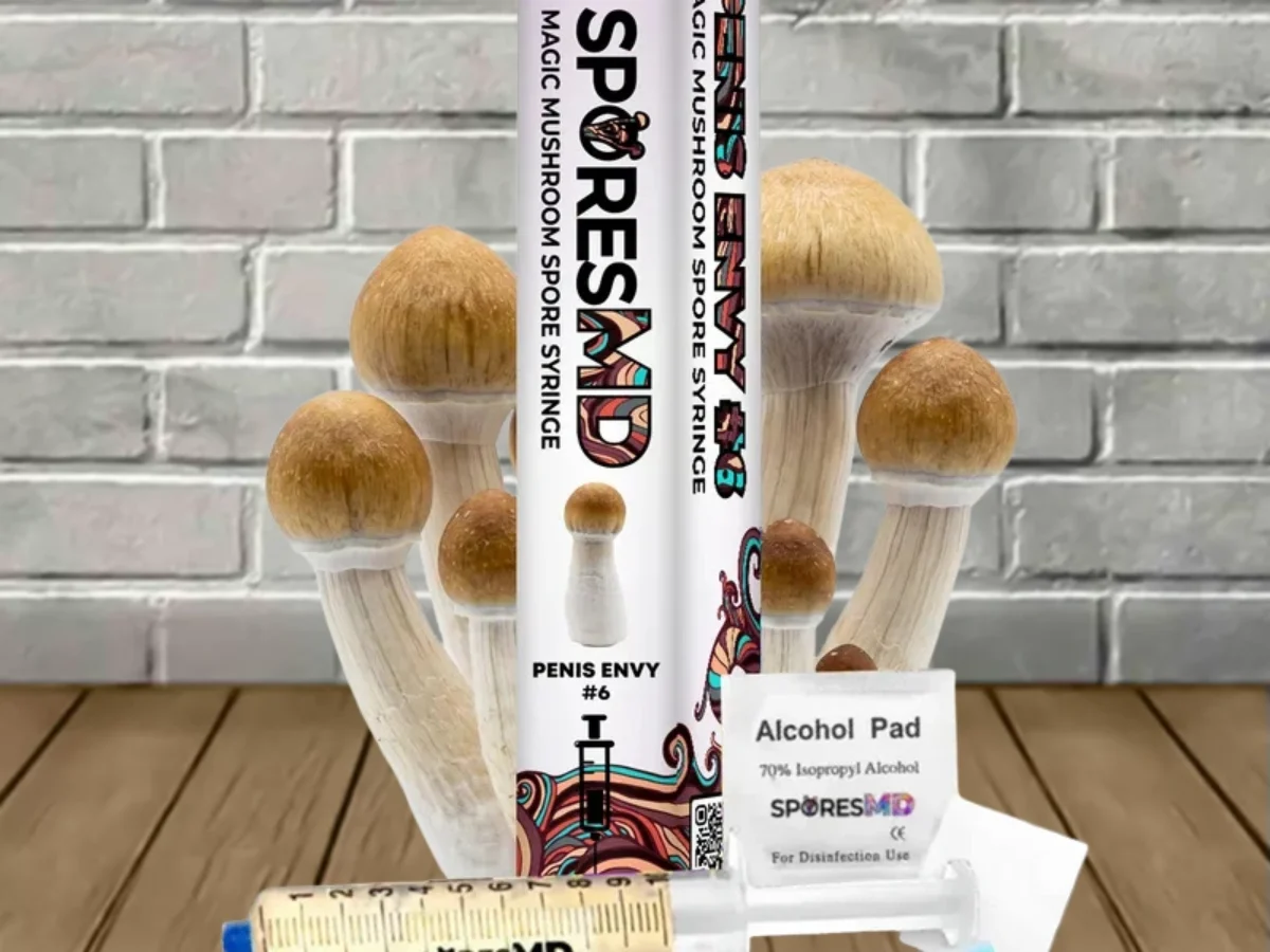 SporesMD Penis Envy #6 Mushroom Liquid Culture 10ml - Great CBD Shop