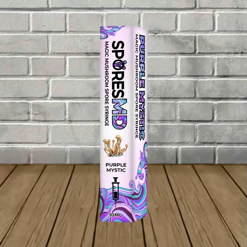 SporesMD Purple Mystic Mushroom Liquid Culture 10ml (1)