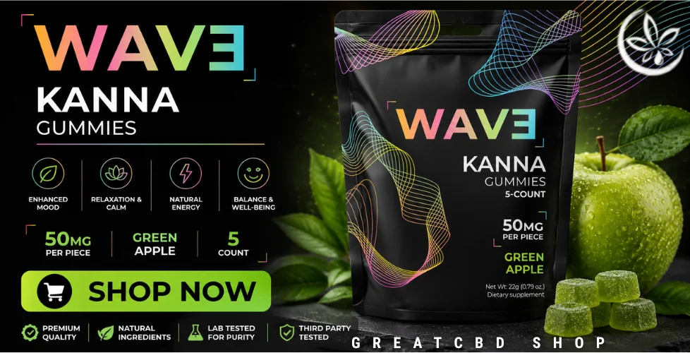 Wave Kanna Gummies 50mg