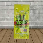Zour Stash THCa Diamond Infused Prerolls 3g-Strawberry Lemonade -- Indica -- 2ct Pack