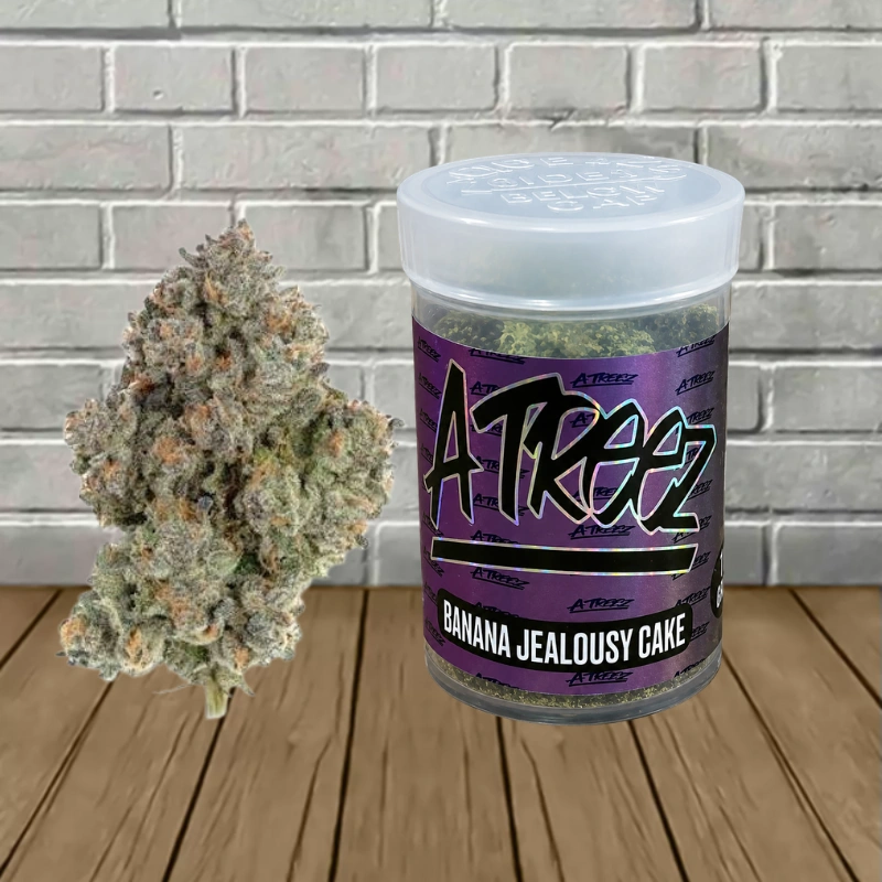 Atreez THCa Flower 1g - Banana Jealousy -- Indica