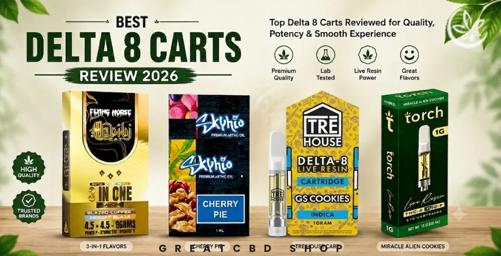 Best Delta 8 Carts Review 2026