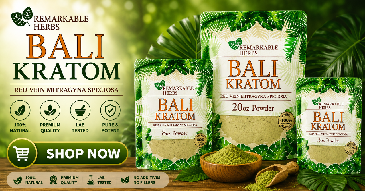 Remarkable Herbs Red Bali Kratom