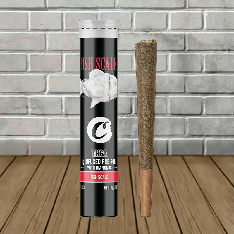 Cookies THCa Prerolls 1g - Fish Scale -- Indica